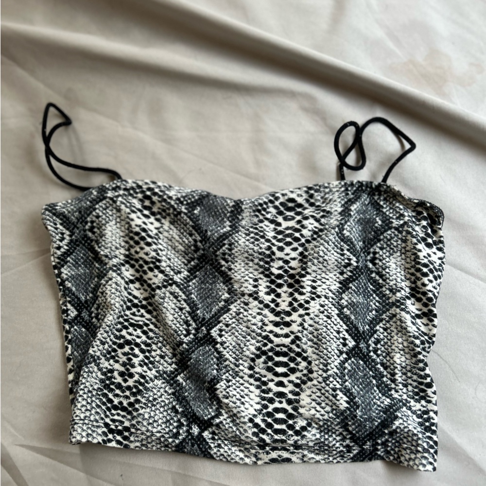 SHEIN tube top with straps